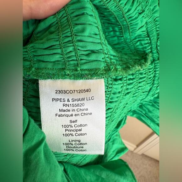 NEW Veronica Beard Brindelle Dress Kelly Green Paisley Mini Dress Women’s Size 4 - Picture 9 of 10